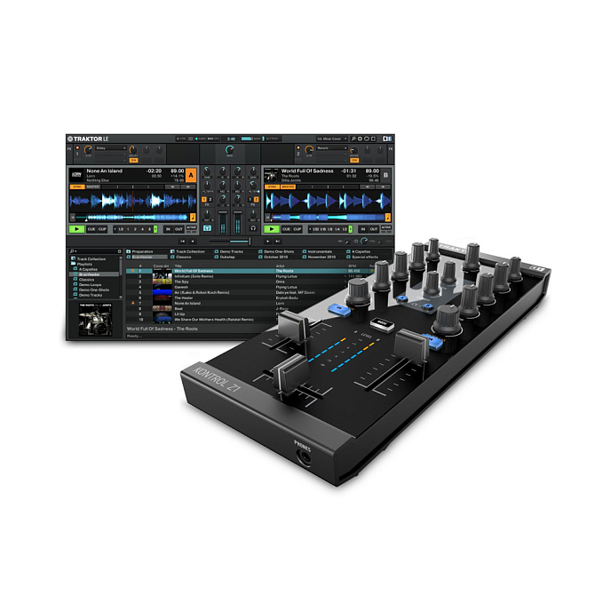 DJ-контроллер Native Instruments Traktor Kontrol Z1 - рис.4