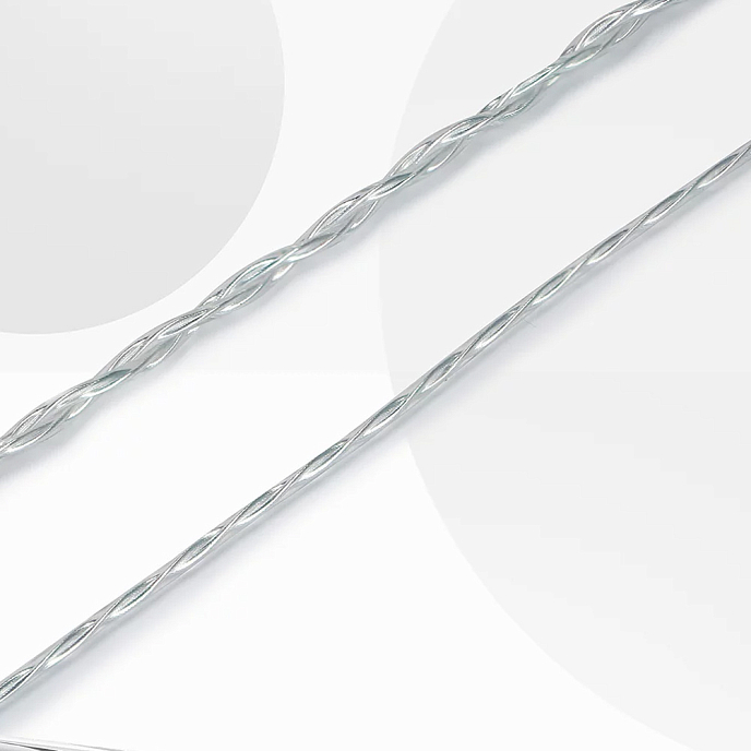 Кабель OEAudio 2DualCPS Lightning - MMCX Transparent - рис.1