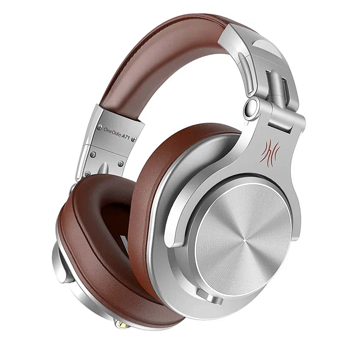 Наушники полноразмерные OneOdio A71 Silver - рис.1