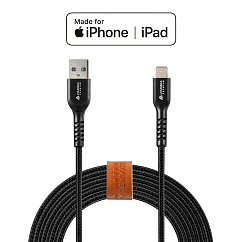 Кабель Lyambda LALm25 USB Type-A/Lightning Black