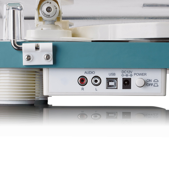 Проигрыватель винила Lenco LS-50 Turquoise - рис.5