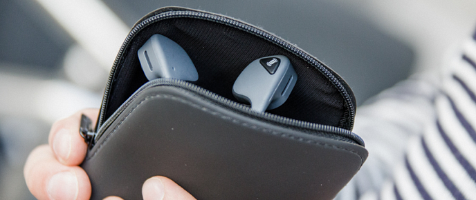 Беспроводные наушники AfterShokz Trekz Air AS650SG Slate Grey - рис.11