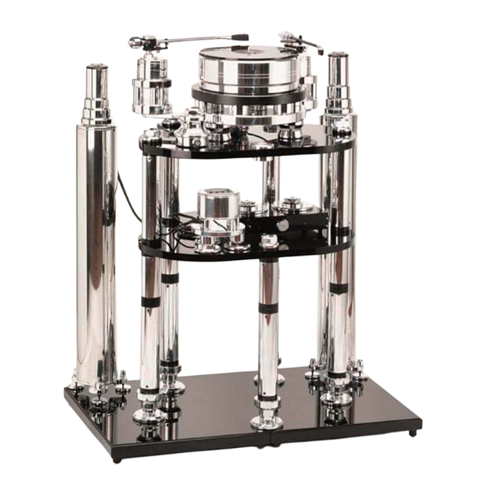 Проигрыватель винила Acoustic Solid 733 WTB213 AT740 M4 Silver - рис.1