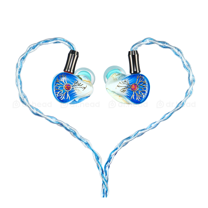 IEM наушники Kinera Idun 2 Golden White Blue - рис.1