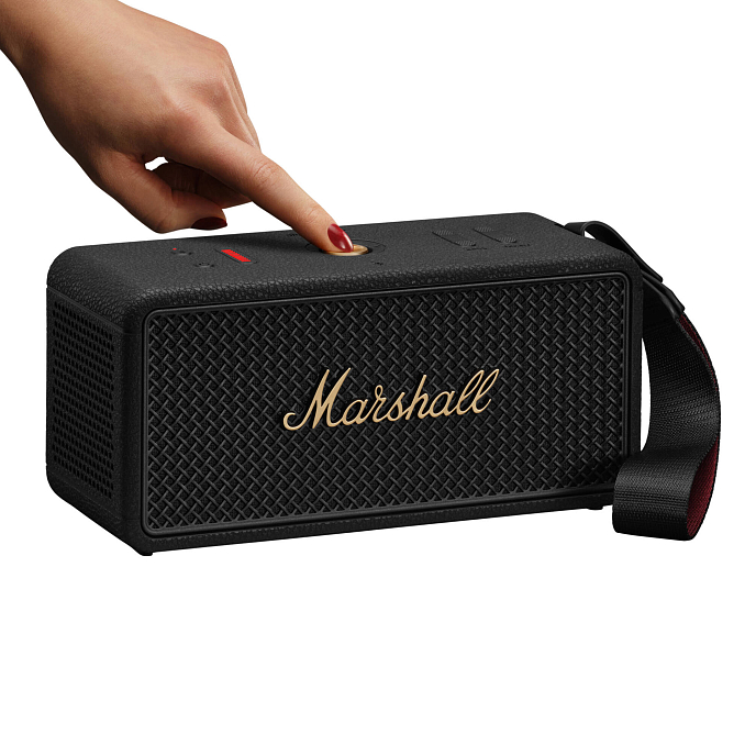 Портативная колонка Marshall Middleton II Black & Brass - рис.1