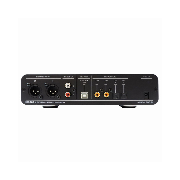 ЦАП Musical Fidelity MX DAC black Цифро-аналоговый преобразователь_OpenBox - рис.1
