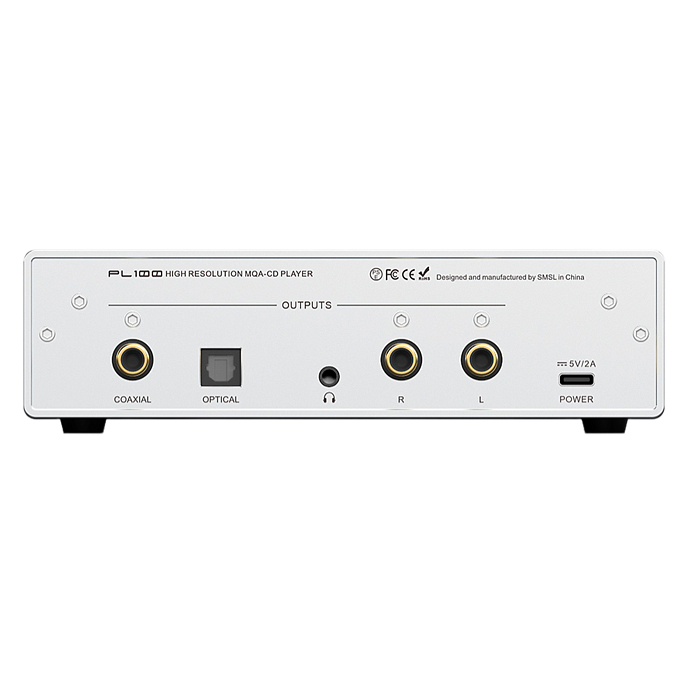 CD проигрыватель SMSL PL100 Silver - рис.2