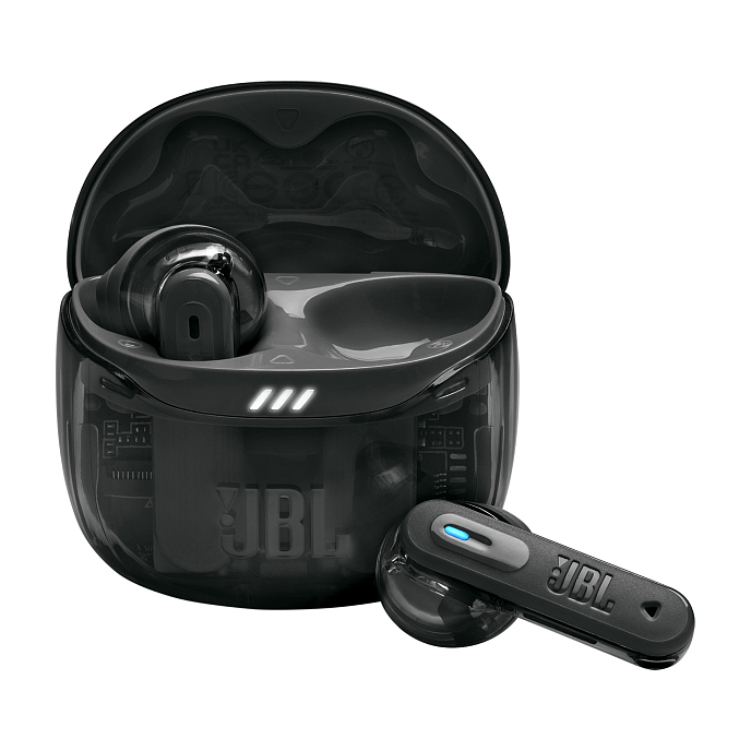 Беспроводные наушники JBL Tune Flex 2 Ghost Black - рис.0