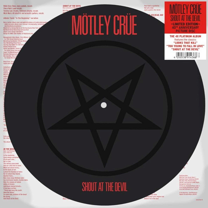 Виниловая пластинка Motley Crue - Shout At The Devil LP - рис.0