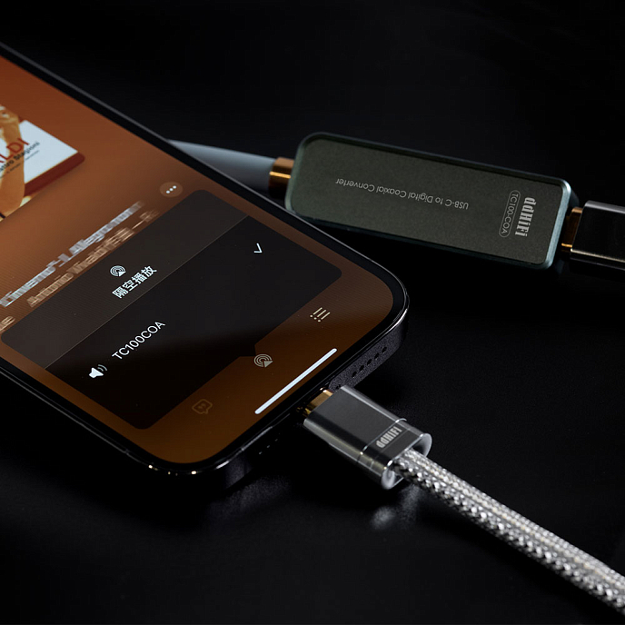 Конвертер ddHiFi TC100-COA USB-C to Digital Coaxial Converter 0.35m - рис.4