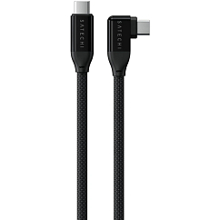Кабель Satechi Right Angle PD USB-C - USB-C Black
