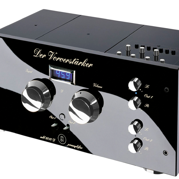 Предусилитель MBL 6010 D Preamplifier Piano Black Chrome - рис.2