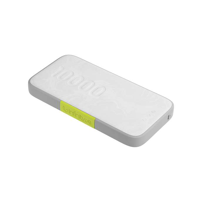 Внешний аккумулятор InfinityLab InstantGo 10000 Built-in Lightning Cable White - рис.2