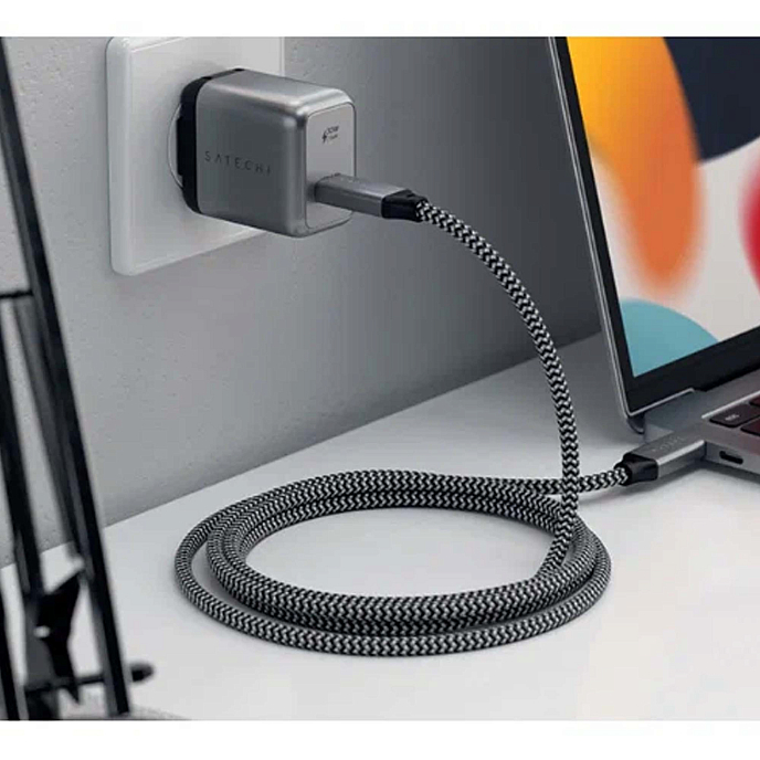 Сетевое зарядное устройство Satechi 30W USB-C Space Gray - рис.5