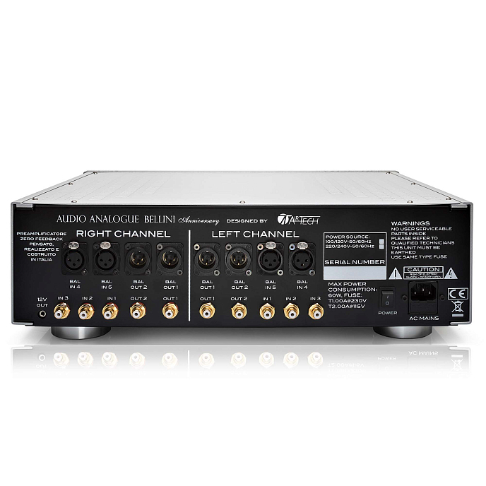 Предусилитель Audio Analogue Bellini Anniversary Black - рис.3