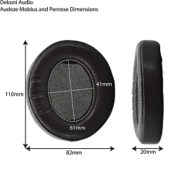 Амбушюры Dekoni Audio Choice Suede for Audeze Mobius & Penrose