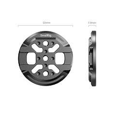 Держатель для телефона SmallRig 5155 Mount Plate (MagSafe) Black