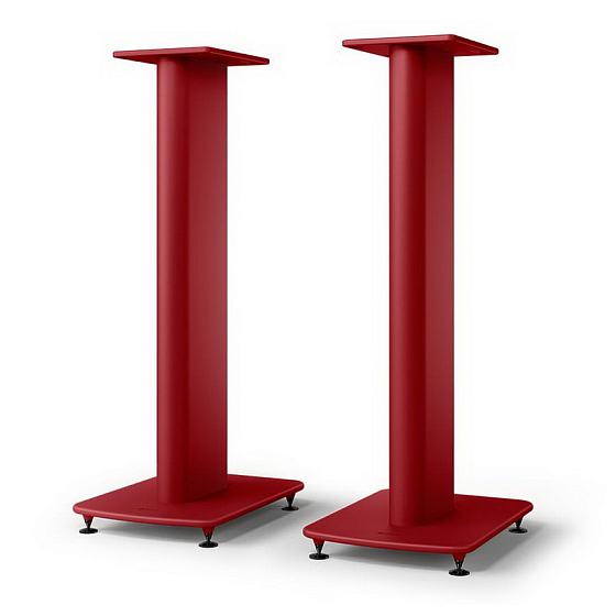 Стойки под акустику KEF S2 Floor Stand Crimson Red Special Edition - рис.0