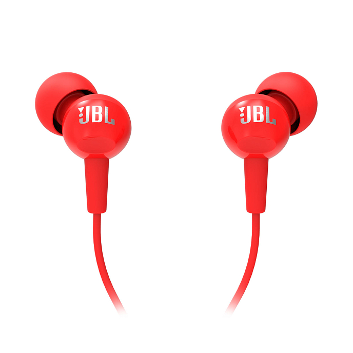 Наушники внутриканальные JBL C100SI Red - рис.2