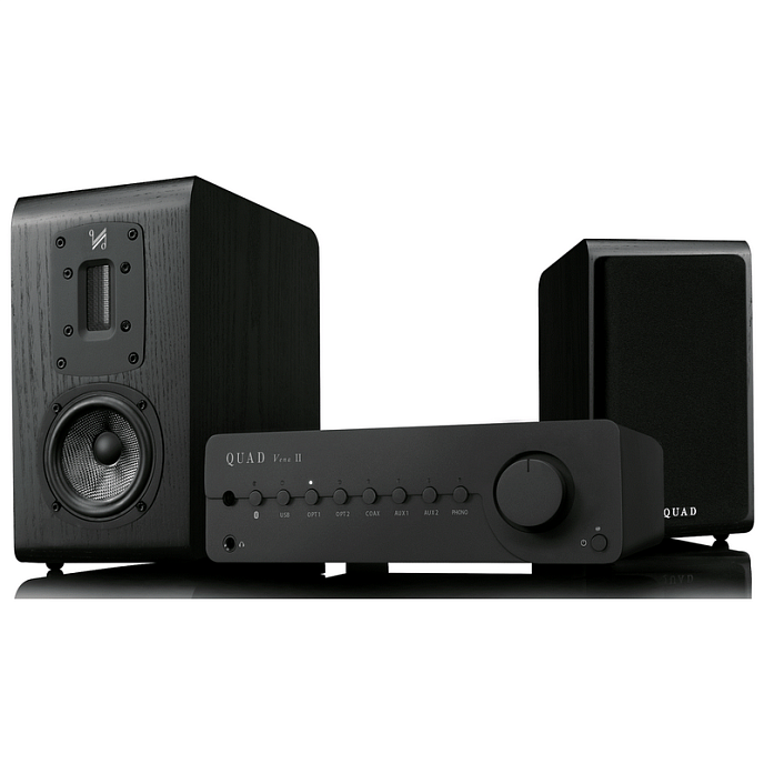Полочная акустика Quad S-2 Black Oak - рис.4