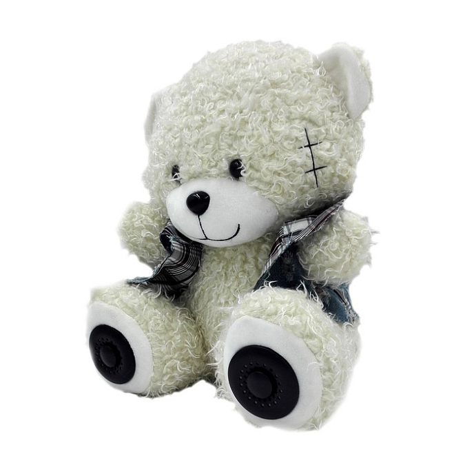 Портативная колонка Ritmix ST-150 Bear White - рис.1