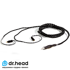 Фото - Labkable SilverBlack 2pin - lightning Кабель Labkable SilverBlack 2pin - lightning