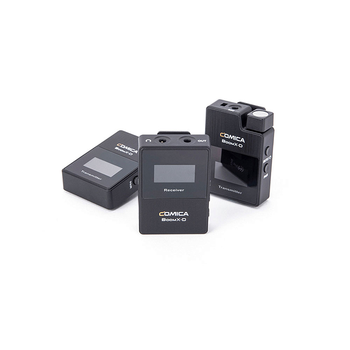 Микрофон беспроводной CoMica BoomX-D2 Black - рис.1