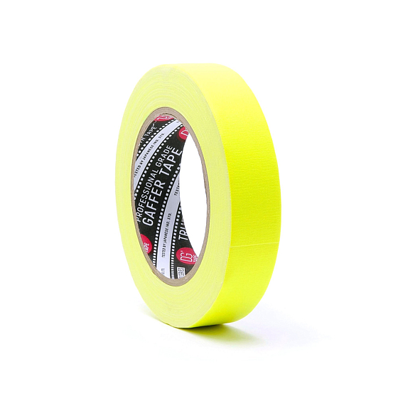 Клейкая лента DGTAPE TrueGaff Fluorescent Yellow 25mm 25m - рис.0