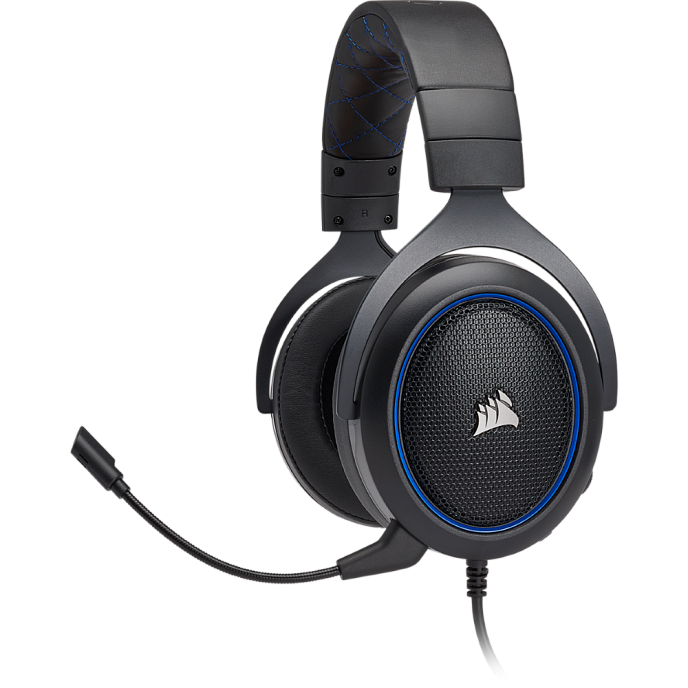 Игровая гарнитура Corsair Gaming HS50 Stereo Blue - рис.4