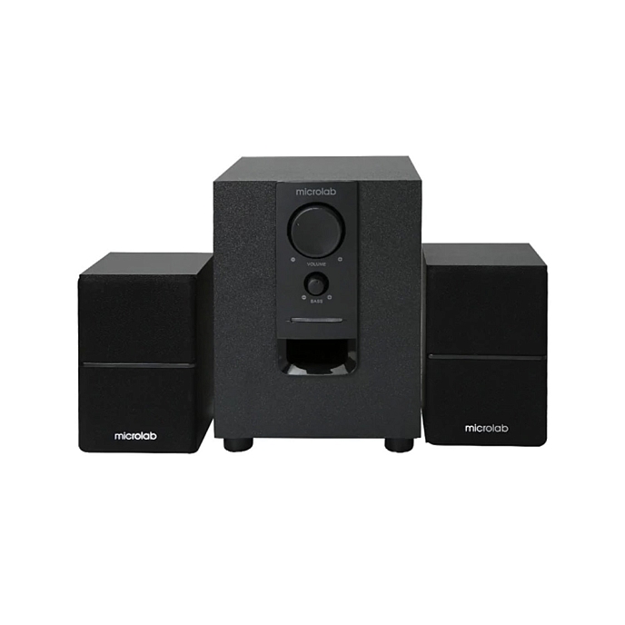 Компьютерные колонки Microlab M-106BT black полочная акустика 2.1 с bluetooth_OpenBox - рис.0
