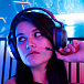 Игровая гарнитура Jlab Nightfall Wireless Gaming Headset Black - рис.7