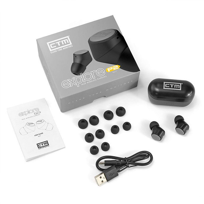 Беспроводные наушники CTM Explore P2 Black - рис.5