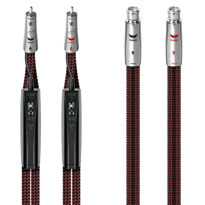 Кабель AudioQuest FireBird RCA-RCA 0.5 m - рис.1