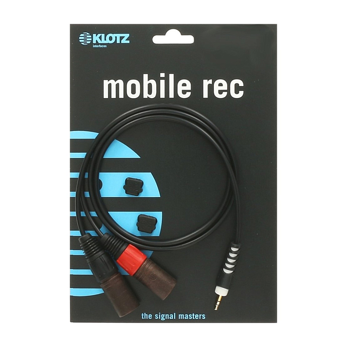 Кабель KLOTZ AY9-0200 Black 3.5mm-2x2xlr 2m - рис.1