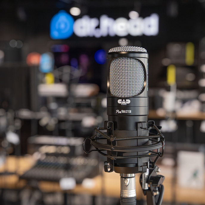 Микрофон для стриминга и игр CAD PM1200 PodMaster SuperD Pro Black - рис.9