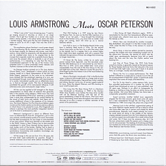 CD-диск Louis Armstrong, Oscar Peterson – Louis Armstrong Meets Oscar Peterson - SACD