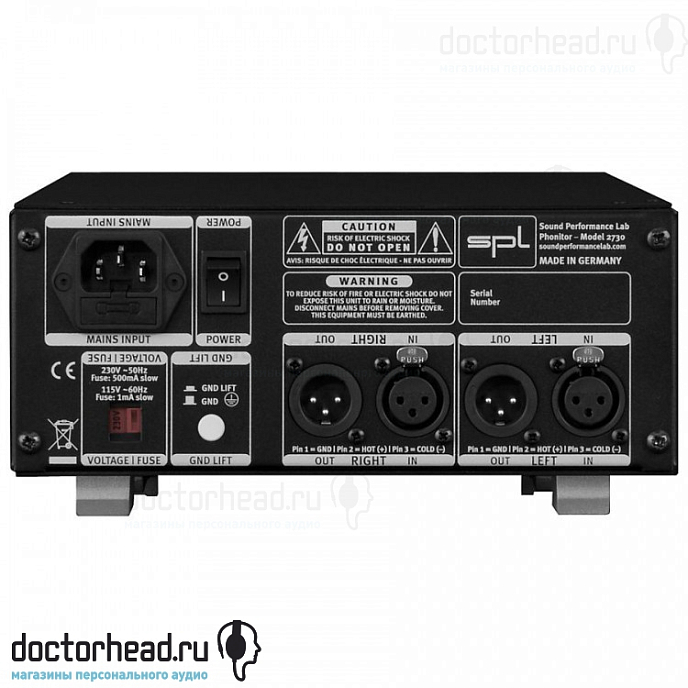 Усилитель для наушников SPL Phonitor 2731 Black - рис.1