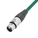 Кабель HeadMade Pro XLR-F - XLR-M Green 3m - рис.4