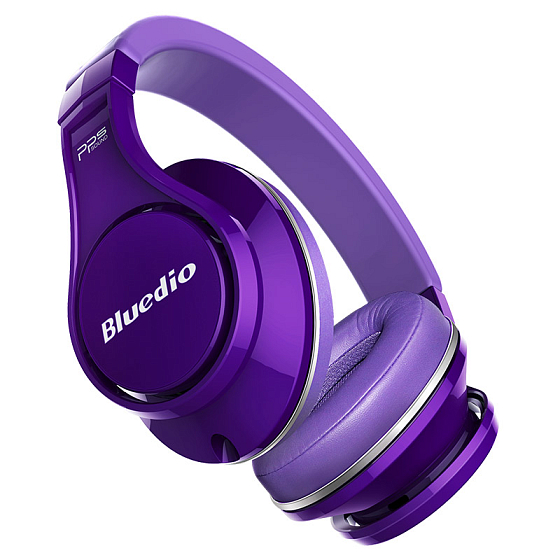 Беспроводные наушники Bluedio Ufo U Purple - рис.0