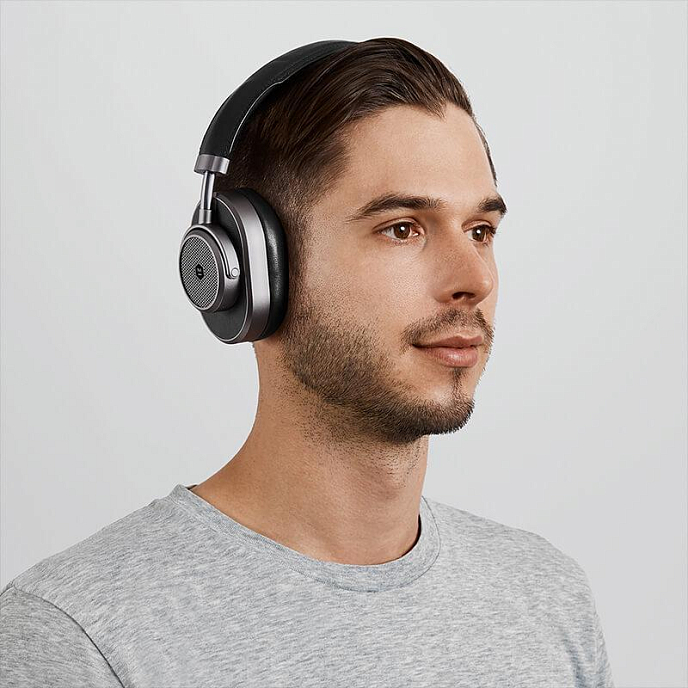 Беспроводные наушники Master&Dynamic MW65 Gunmetal / Black Leather - рис.3