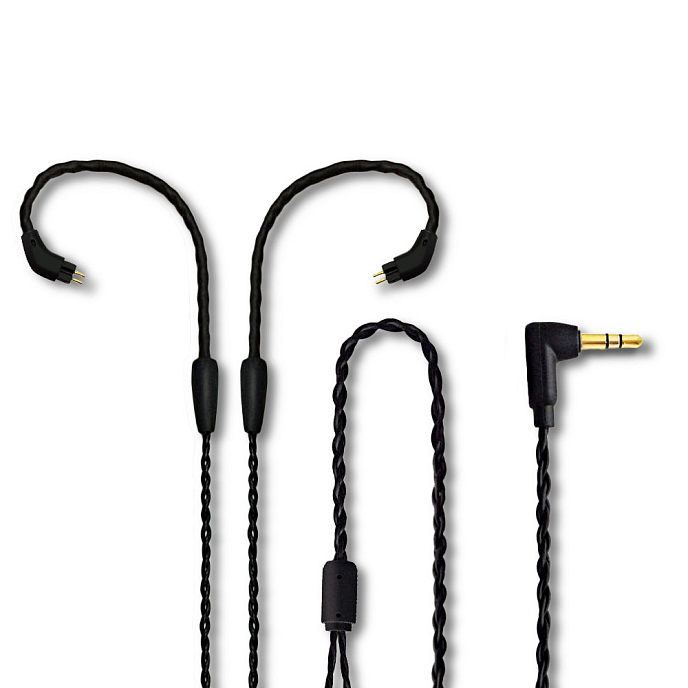 Кабель SoundLink 2pin twisted Black - рис.0