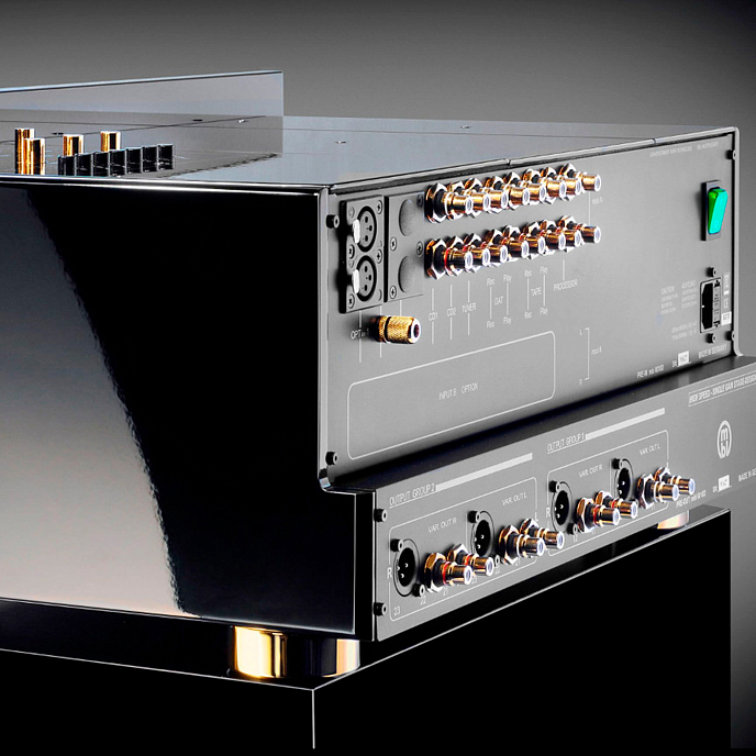 Предусилитель MBL 6010 D Preamplifier Piano Black Gold - рис.6