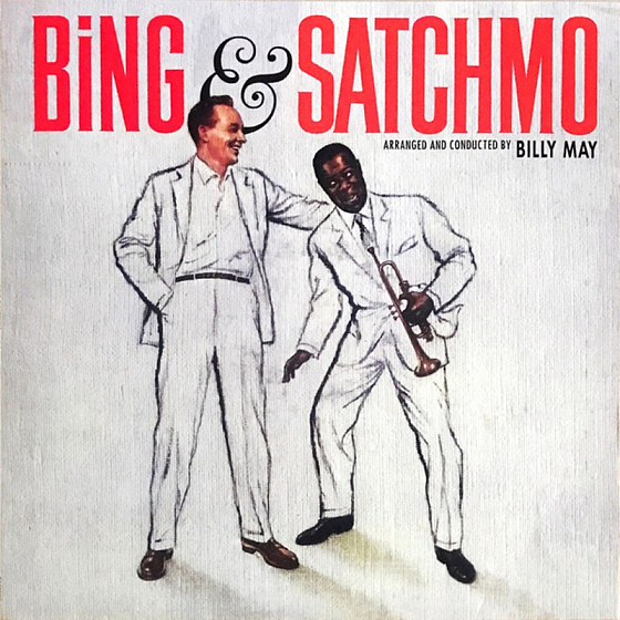 Пластинка Bing Crosby And Louis Armstrong ‎– Bing & Satchmo LP - рис.0