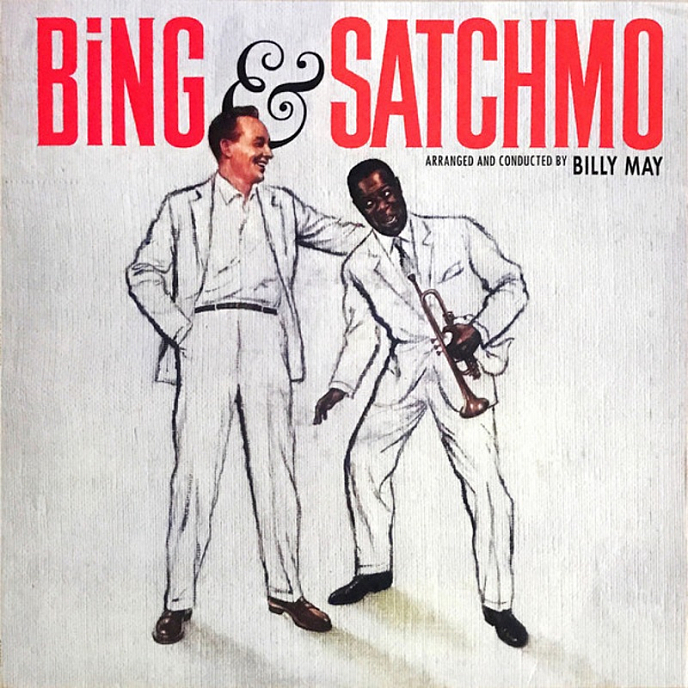 Виниловая пластинка Bing Crosby And Louis Armstrong ‎– Bing & Satchmo LP - рис.0