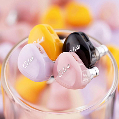 Наушники внутриканальные Celest Rue with mic Pink