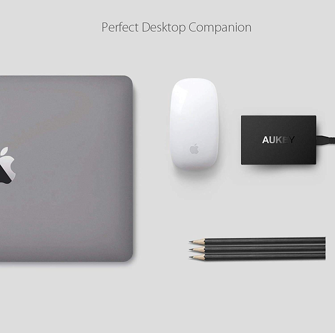 Сетевое зарядное устройство Aukey PA-U33 10A 5 USB - рис.2