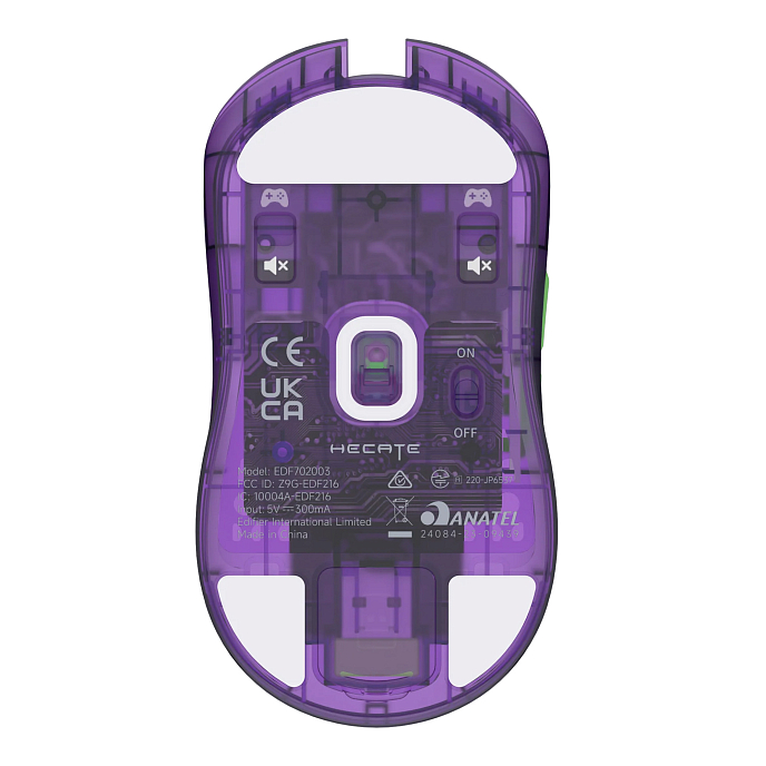 Мышь Edifier G3M PRO Transparent Purple - рис.2