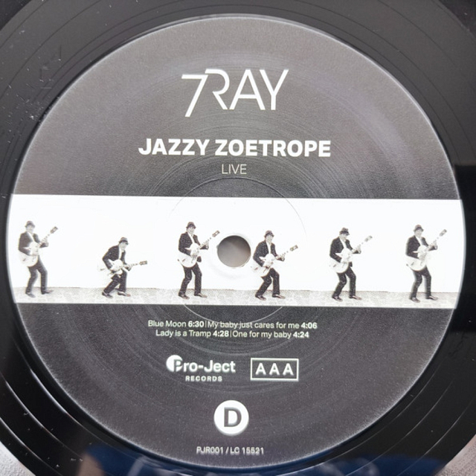 Пластинка 7RAY - Jazzy Zoetrope -Pro-Ject- LP - рис.8