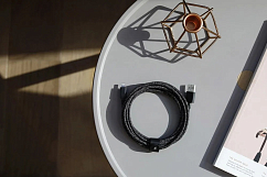 Кабель Native Union Belt USB - Lightning Cosmos Black 3m
