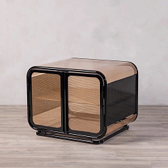 Стойка для Hi-Fi F2F Куб Black Gloss Bronze